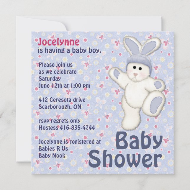 Sweet Country - Boy Einladung (Vorderseite)