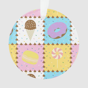 Sweet Cravings Akrylic Ornament