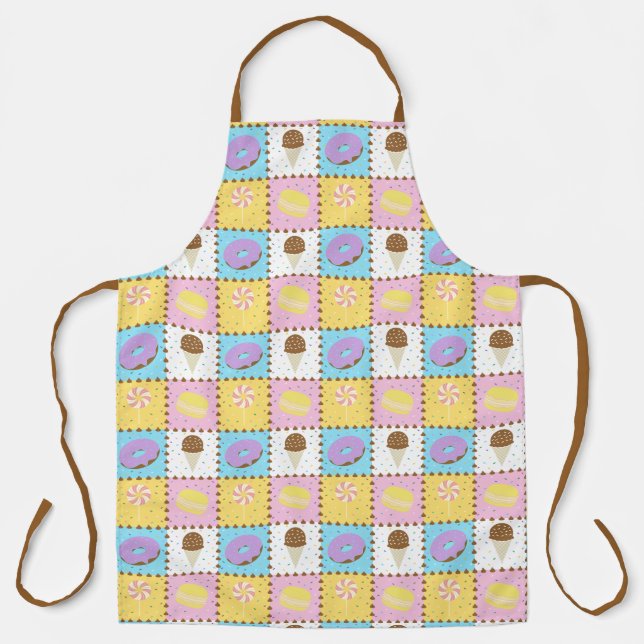 Sweet Cravings All-over Print-Schürze Schürze (Vorderseite)