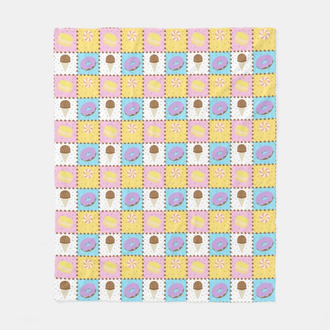 Sweet Cravings Fleece Blanket (Vorderseite)