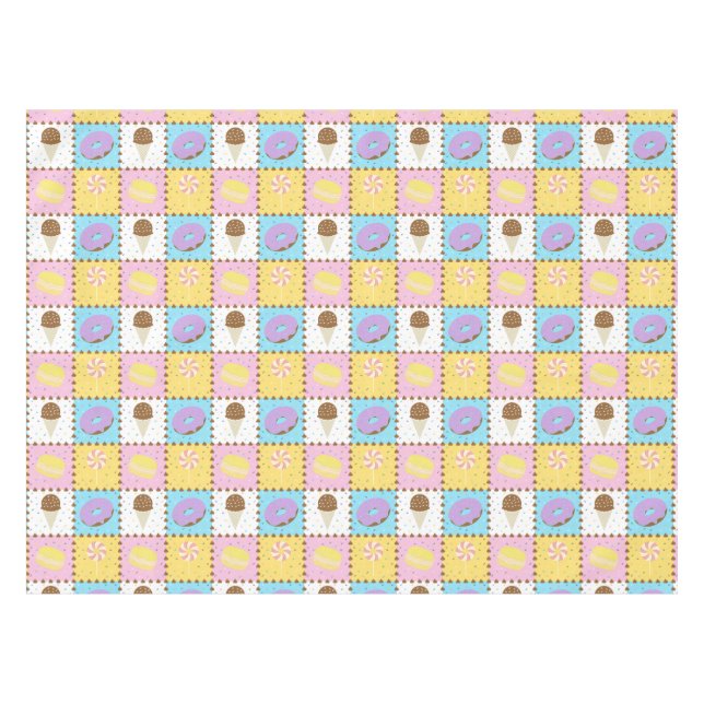 Sweet Cravings Tablecloth Tischdecke (Vorderseite (Horizontal))