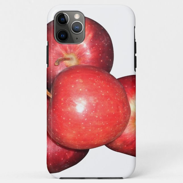 Sweet & Crisp Red Apples - Bio Fruchtwerbung Case-Mate iPhone Hülle (Rückseite)