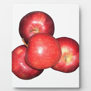 Sweet & Crisp Red Apples - Bio Fruchtwerbung Fotoplatte