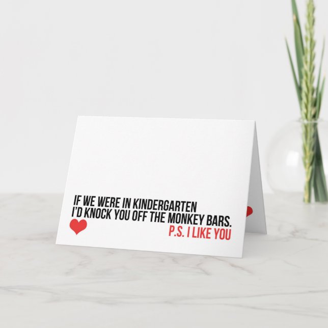 Sweet Crush Feiertagskarte (Vorderseite)