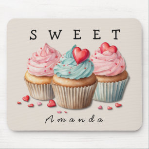 SWEET Cupcake Mousepad individuell anpassbar