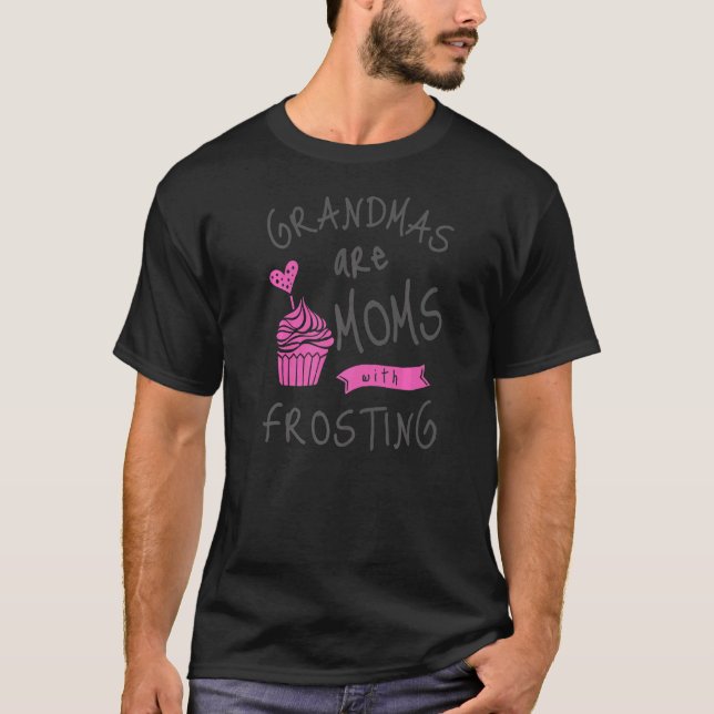 Sweet Cupcake Oma T-Shirt (Vorderseite)