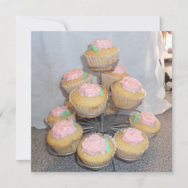Sweet Cupcakes Card Feiertagskarte (Vorderseite)