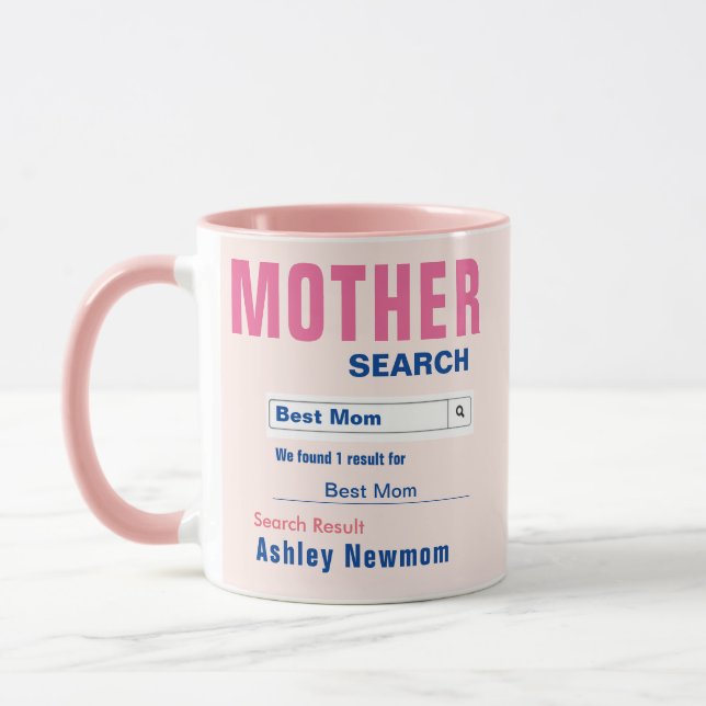 Sweet Custom Best Mama Geschenk Tasse (Links)