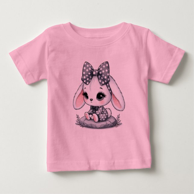 Sweet & Cute Baby Fine Jersey Tee – Perfect Gift (Vorderseite)