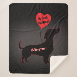 Sweet Dackel: Herzballon Sherpadecke