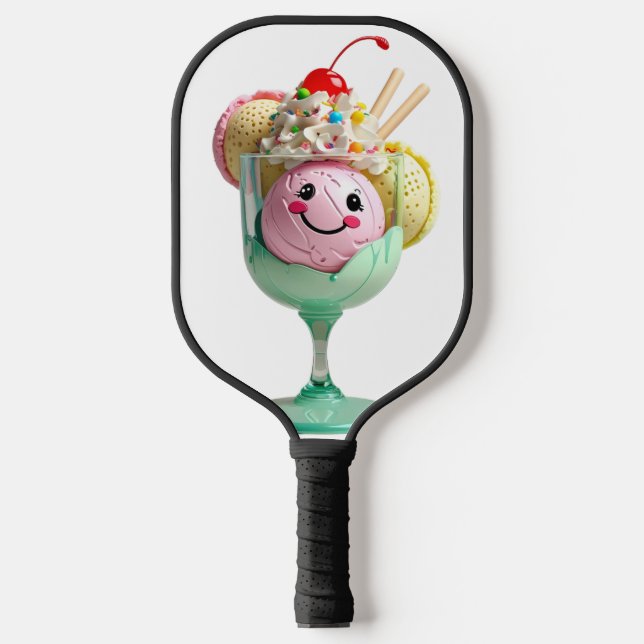 Sweet Dessert Pickleball - Niedliches Eiscreme Son Schläger (Vorderseite)