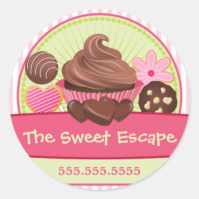 Sweet Desserts Stickers (Vorderseite)