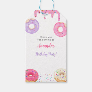 Sweet Donut Birthday Geschenkanhänger