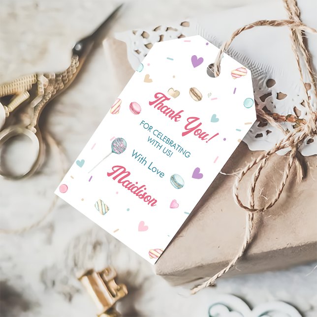 Sweet Donut Niedliche Geschenkmarke Geschenkanhänger (Von Creator hochgeladen)