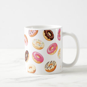 Sweet Donut Pattern Kaffeetasse