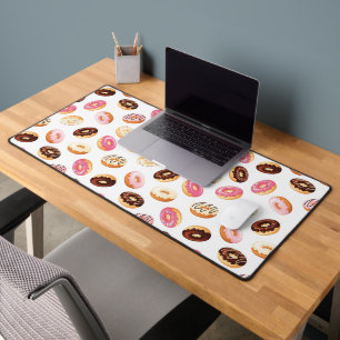 Sweet Donut Pattern Schreibtischunterlage