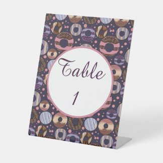 Sweet Donuts Bay Shows für Girl Table Sign Sockelschild
