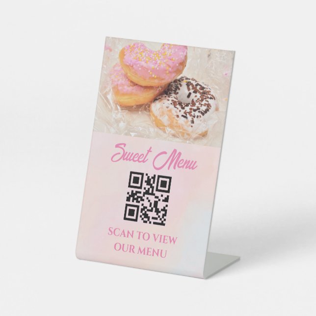 Sweet Donuts Sockelschild (Vorderseite)