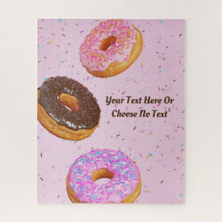 Sweet Doughnut Leckereien Regenbogen Farbige Sprin Puzzle
