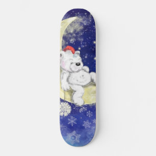 Sweet Dreaming Little Bär - Frohe Weihnachten Skateboard