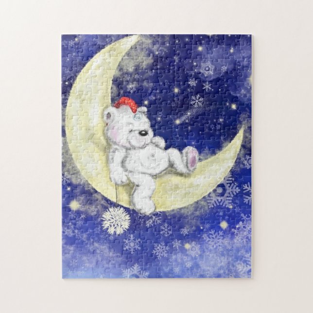 Sweet Dreaming Little Bär - Niedlich Puzzle (Vertikal)