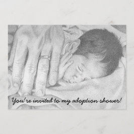 Sweet Dreams Baby, Adoption Dusche Einladung