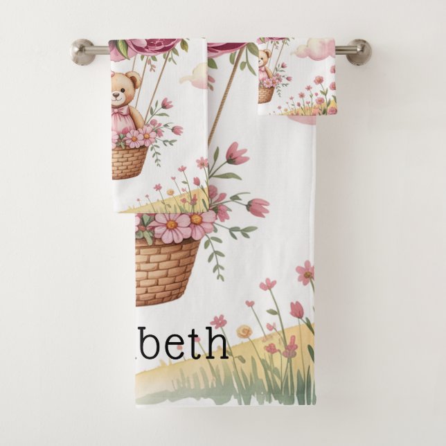 Sweet Dreams Baby Girl Duschgeschenk Badhandtuch Set (Insitu)