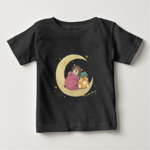 Sweet Dreams: Bären & Honey Illustration Baby T-shirt