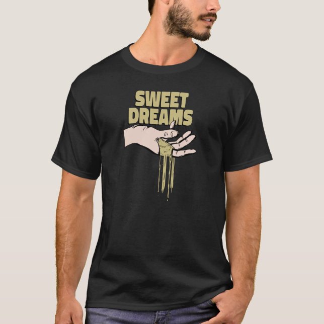 Sweet Dreams Beängstigend Sandman T-Shirt (Vorderseite)