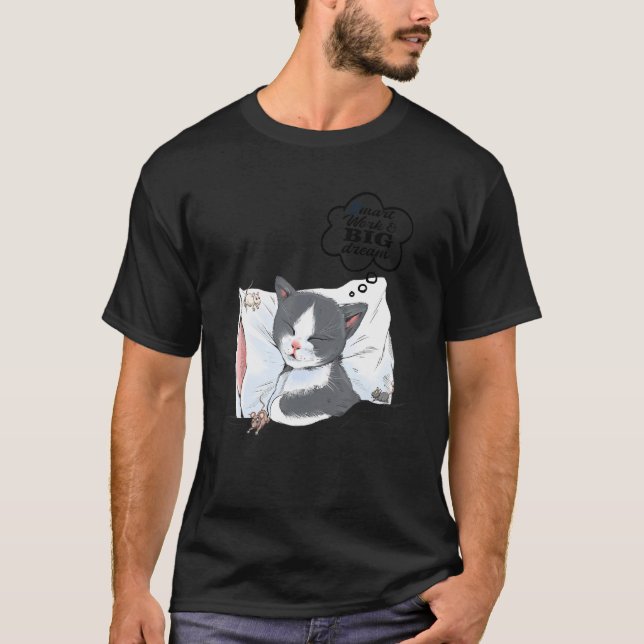 Sweet Dreams Cat Idee 2 T-Shirt (Vorderseite)