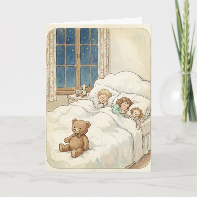 Sweet Dreams Children Card Karte (Vorderseite)