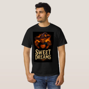 Sweet Dreams Creepy Goblin Design T-Shirt
