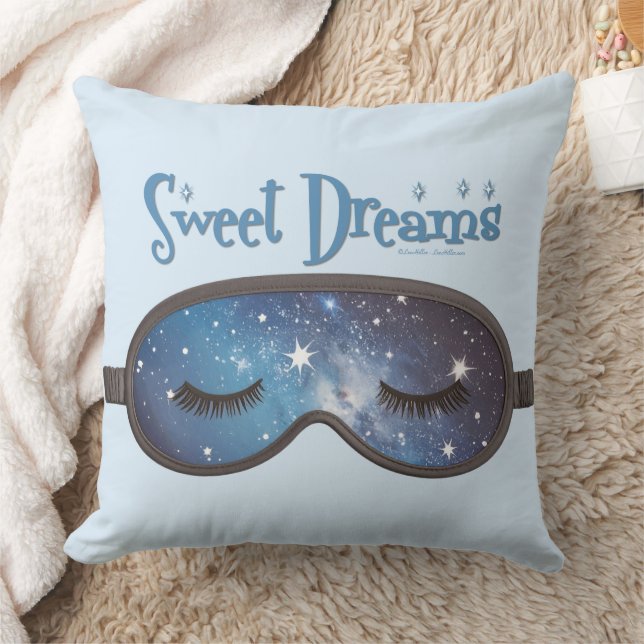 Sweet Dreams Face Mask Kissen (Decke)