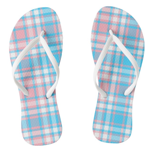 Sweet Dreams Kariert Flip Flops (Fußbett)