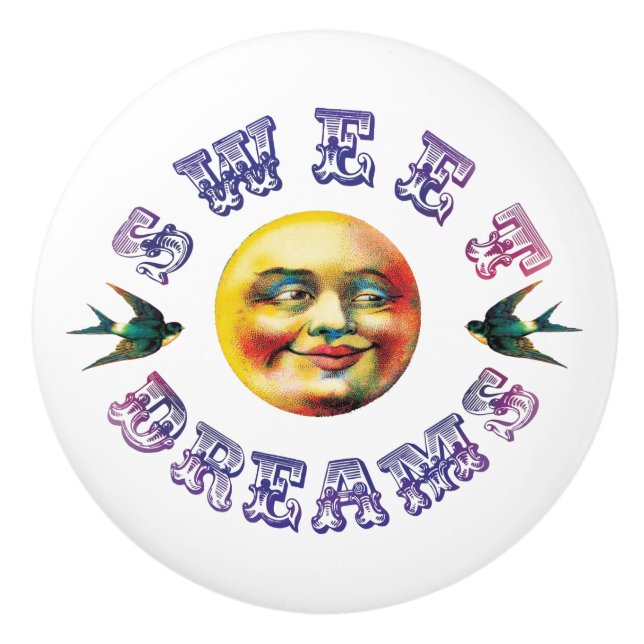 Sweet Dreams Keramikknauf (Vorderseite)