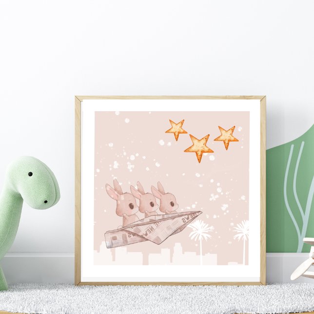 Sweet Dreams Kinderzimmer Art Poster (Von Creator hochgeladen)