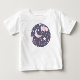 Sweet Dreams Moon Baby Girl T-shirt