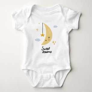Sweet Dreams Moon & Stars Baby Strampler