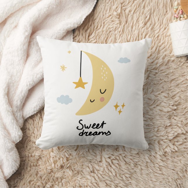 Sweet Dreams Moon & Stars Kissen (Decke)