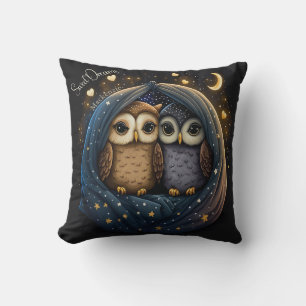 Sweet Dreams Niedliches Design Owl Personalisierte Kissen