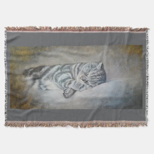 Sweet Dreams of a British Shorthair Decke (Vorderseite)