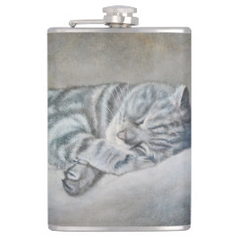 Sweet Dreams of a British Shorthair Flachmann