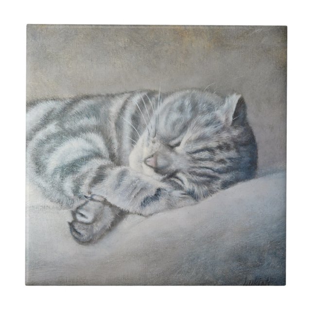 Sweet Dreams of a British Shorthair Fliese (Vorderseite)