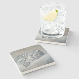 Sweet Dreams of a British Shorthair Steinuntersetzer