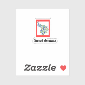 Sweet Dreams Pillowcase Aufkleber