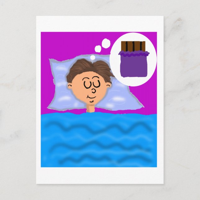 Sweet Dreams Postkarte (Vorderseite)