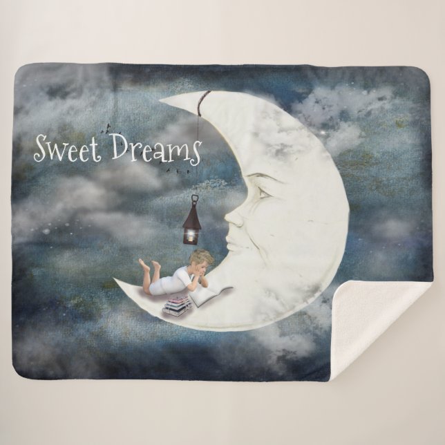 Sweet Dreams Sherpadecke (Vorderseite (Horizontal))