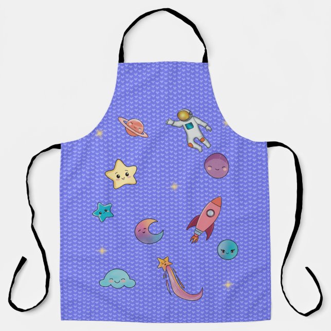 Sweet dreams soft violet schürze (Vorderseite)