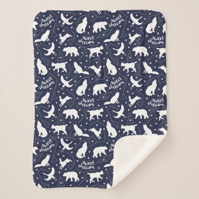 Sweet Dreams | Sternbilder Sherpadecke (Vorderseite)