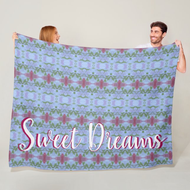 Sweet Dreams Style Fleecedecke (Beispiel)